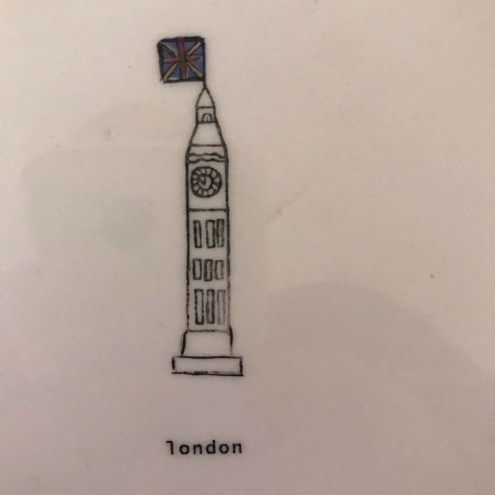 SOLD SOLD SOLD SOLD  SALE -TAKE 50% OFF - Plate - London/ Big Ben Clock - Picture 2 of 5